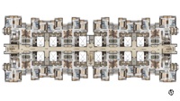 Hero Homes Lucknow 2 BHK floor plan