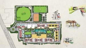 Hero Homes Lucknow master plan - residential plots layout